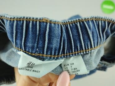 modne jeansy: Джинси, H&M, 8 р., 128, стан - Дуже гарний — 4