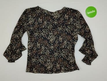 top z piórami czarny: Bluzka damska, S — 3