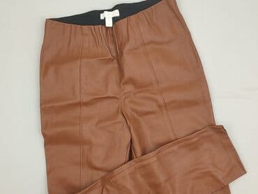 latex legginsy: H&M, Legginsy Ze skóry ekologicznej damskie, rozmiar M — 1