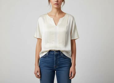 bluzki z dekoltem plus size: Bluzka damska, rozmiar 5XL — 5