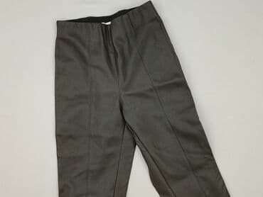 zara woskowane spodnie: H&M, Material trousers for women, size XS (EU 34) — 1