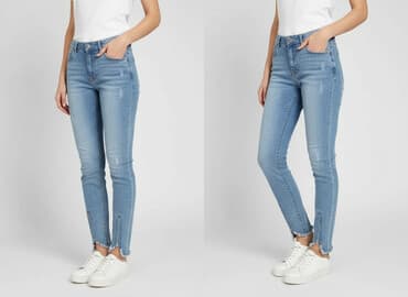 taranko jeansy: SZACHOWNICA, Jeansy damskie, rozmiar S — 6