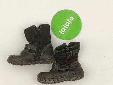 spodnie woskowane czarne: Baby shoes, 21, condition - Very good — 2