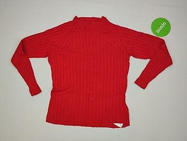 sweter czerwony: Amisu, Sweter damski, rozmiar L — 2