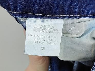 jeansy pumpy: M.Sara, Jeansy damskie, rozmiar S — 5