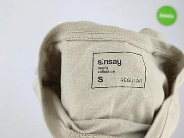 klapki ezzy: Sinsay, Koszulka dla mężczyzn, rozmiar S — 4