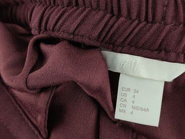 krótkie spodenki czerwone damskie: H&M, Szorty damskie, rozmiar XS — 4