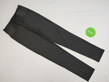 brokatowe topy: Leggings, Legginsy Eleganckie damskie, rozmiar L — 2