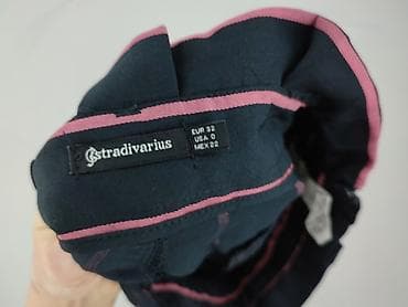 stradivarius dzwony materialowe: Stradivarius, Spodnie materiałowe damskie, rozmiar 2XS — 4