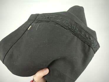 zara woskowane spodnie: Top Secret, Material trousers for women, size S (EU 36) — 4