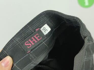 garnitury damskie shein: Shein, Spodnie materiałowe damskie, rozmiar S — 4