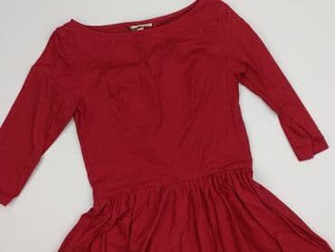 czerwone sukienki plus size: Sukienka damska, rozmiar M — 2