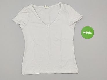 mango t shirt basic: H&M Basic, Women`s T-shirt, size M — 3