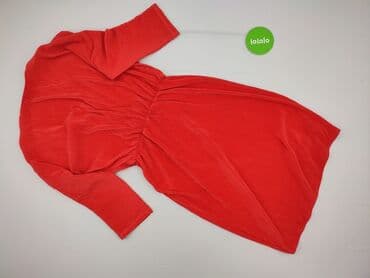 czerwona sukienka mini mohito: Pieces, Sukienka damska, M — 3