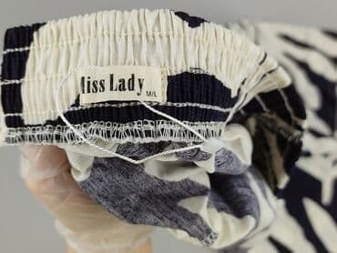 rozmiar majtek damskich l: Spodnie materiałowe damskie, M — 4