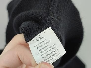 golf czarny: Sweter damski, rozmiar XL — 4