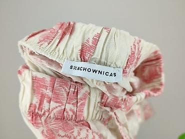 reserved sandaly: SZACHOWNICA, Spodnie materiałowe damskie, rozmiar S — 4