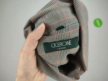 ccc srebrne sandały na obcasie: Shirt for men, size M — 5