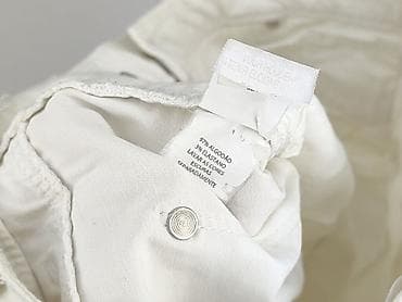 biale materialowe spodnie: Spodnie materiałowe damskie, rozmiar M — 6