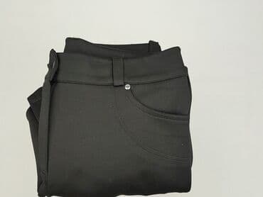 spodnie wrangler czarne: Ella, Spodnie materiałowe damskie, rozmiar M — 6