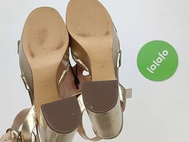 jakie buty do srebrnej sukienki: Zara, Sandals for women, 36 — 4