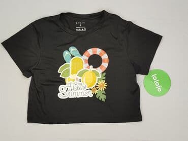 koszulka z wlasnym nadrukiem pilkarska: Shein, T-shirt damski, S — 2