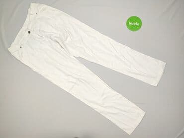 proste spodnie damskie: Spodnie materiałowe damskie, rozmiar S — 2