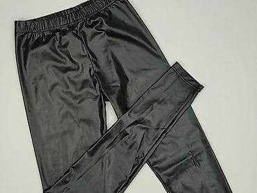 Ciele, Legginsy Ze skóry ekologicznej damskie, rozmiar S