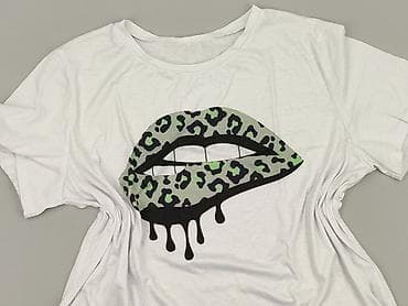 belmondo tshirt: Shein, T-shirt damski, rozmiar 2XL — 1