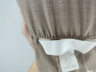 h m plus size tops: H&M, Spodnie materiałowe damskie, M — 5