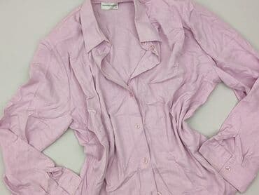 koszula satynowa rozowa: Koszula damska, rozmiar 2XL — 1