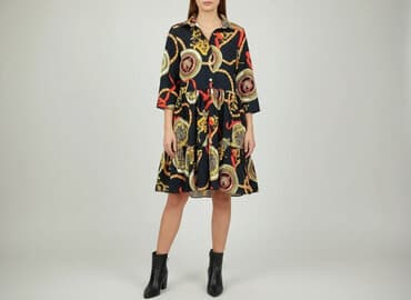 sukienki dla dojrzałych pań: Sukienka damska, rozmiar S — 6