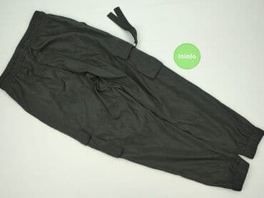 spodnie czarne cargo bershka: FB Sister, Spodnie cargo damskie, rozmiar S — 3