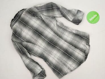 bluzka w kratę czarno biala: Bluzka damska, rozmiar S — 4