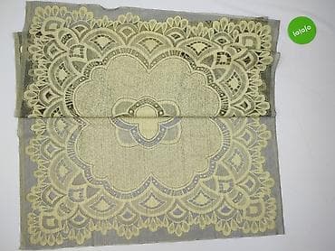 tkaniny poznań: Obrus 155 x 90, kolor - Beżowy, stan - Bardzo dobry — 3