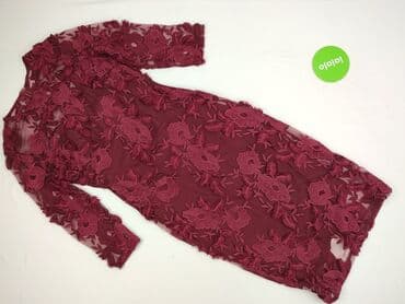 sukienki wieczorowe długie bordowe: Sukienka damska, rozmiar S — 2