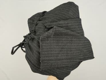 spodnie w paski pull and bear: PULL&BEAR, Material trousers for women, size M — 7