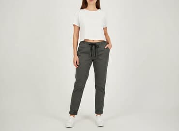 kapcie grincha: Calliope, Spodnie materiałowe damskie, rozmiar S — 7