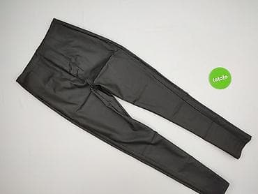 sizeer spodnie: Sinsay, Legginsy Ze skóry ekologicznej damskie, rozmiar L — 2