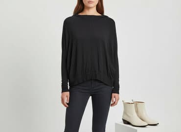 sweter kopertowy wiązany zara: Zara, Sweter damski, rozmiar S — 6