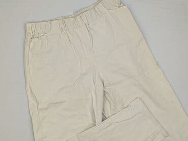 beżowe spodnie new yorker: Spodnie materiałowe damskie, rozmiar S — 1