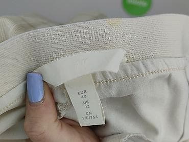 jeansy hm: H&M, Spodnie materiałowe damskie, rozmiar M — 5