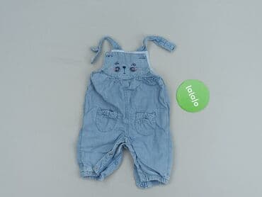 spodnie woskowane camel: Ogrodniczki, George, 1-3 m, stan - Bardzo dobry — 2