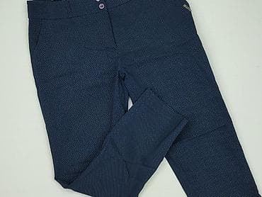 dżinsy bootcut: Spodnie materiałowe damskie, rozmiar S — 1