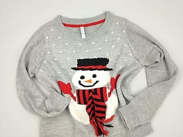 sweter w chmurki: Sweter damski, rozmiar 4XL — 1