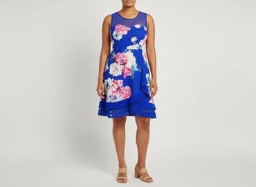 sukienki maxi na wesele niebieska: Sukienka damska, rozmiar XL — 7