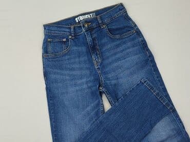 jeansy straight fit: Jeansy damskie, rozmiar S — 1