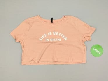t shirty z czerwonem napisem: Sinsay, Women`s T-shirt, size XL (EU 42) — 2