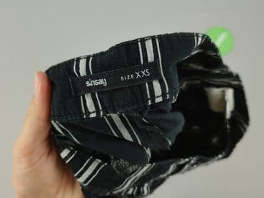 spodnie bojówki damskie sinsay: Sinsay, Spodnie materiałowe damskie, rozmiar 2XS — 4