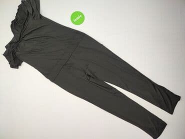 sukienka z marszczeniem na brzuchu plus size: Kombinezon damski, rozmiar M — 3